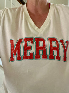 Adult T-Shirts- Merry