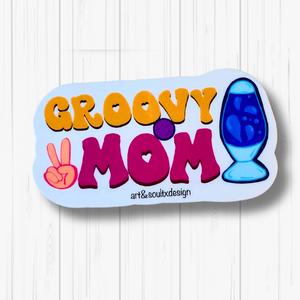 Stickers- Groovy Mom, Grandma, Aunt