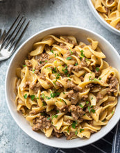 Pasta Casserole- Beef Stroganoff