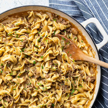 Pasta Casserole- Beef Stroganoff