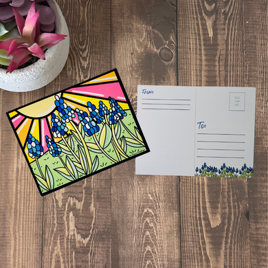 Postcards- Bluebonnets
