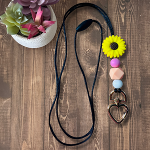 Lanyard - Yellow Daisy