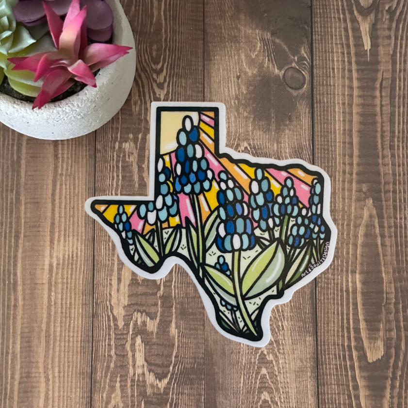 Stickers - TX Bluebonnets