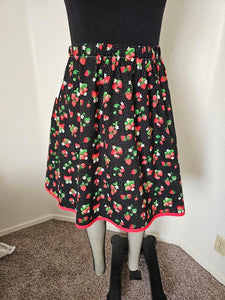 Womens Skirt- Strawberries