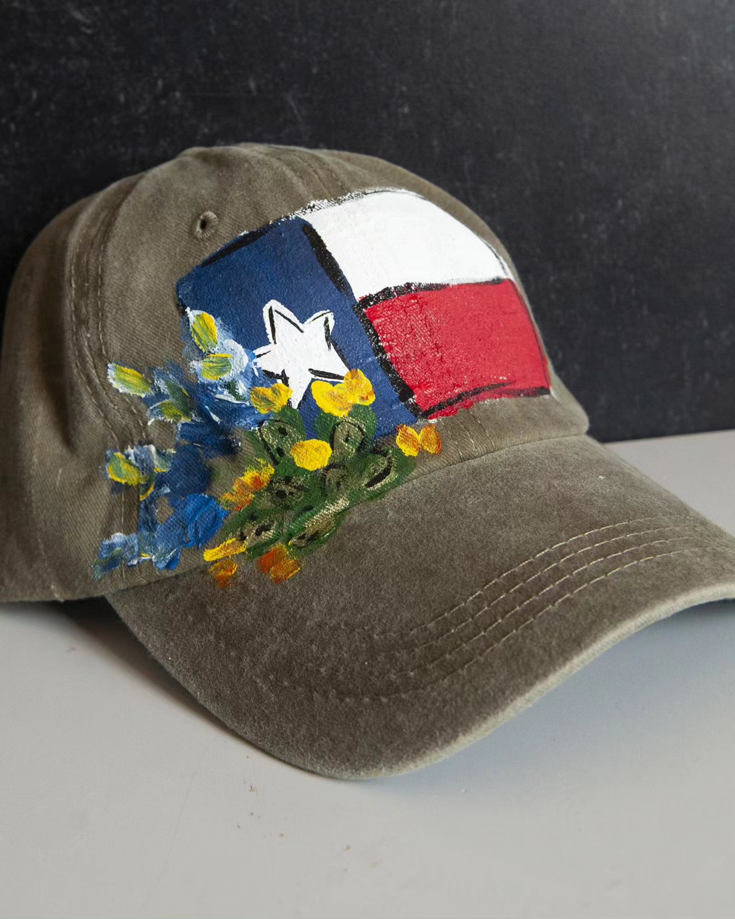 Caps- wildflowers and cacti
