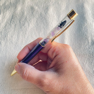 Pens - Gemstones and flower Inspired