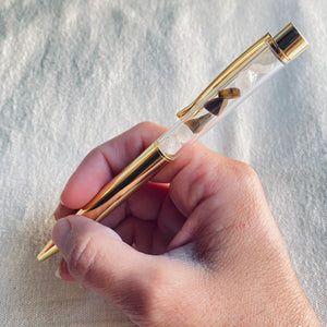 Pens - Gemstones and flower Inspired