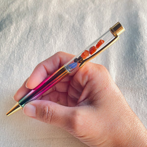 Pens - Gemstones and flower Inspired