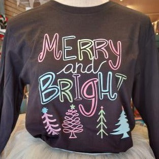Merry & Bright Long Sleeve Shirt