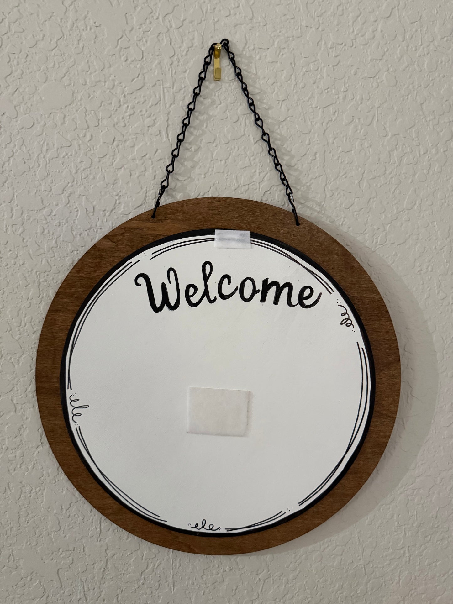 Door Hangers- Round Welcome