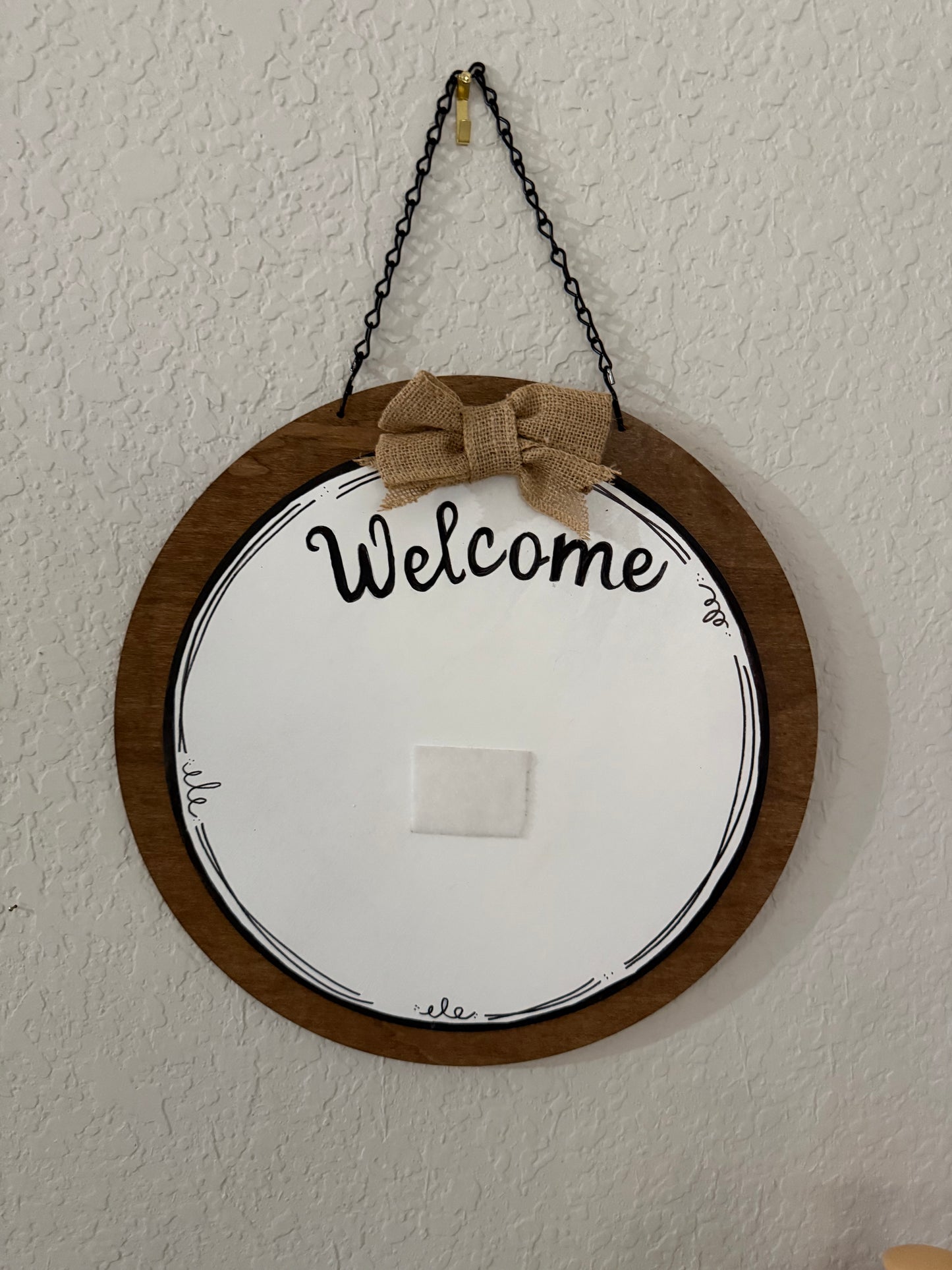 Door Hangers- Round Welcome