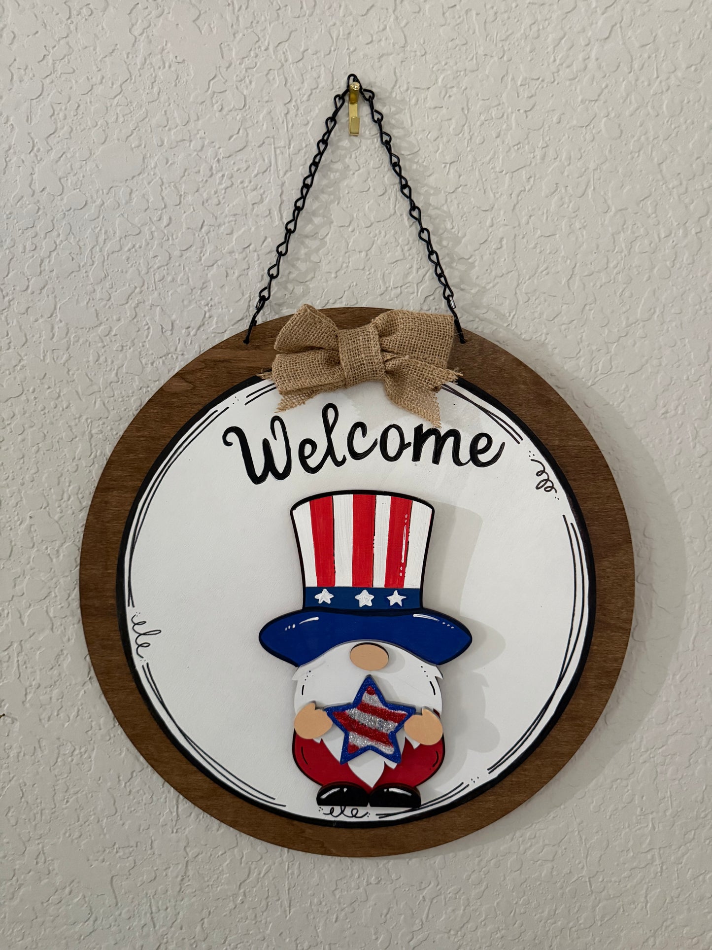 Door Hangers- Round Welcome