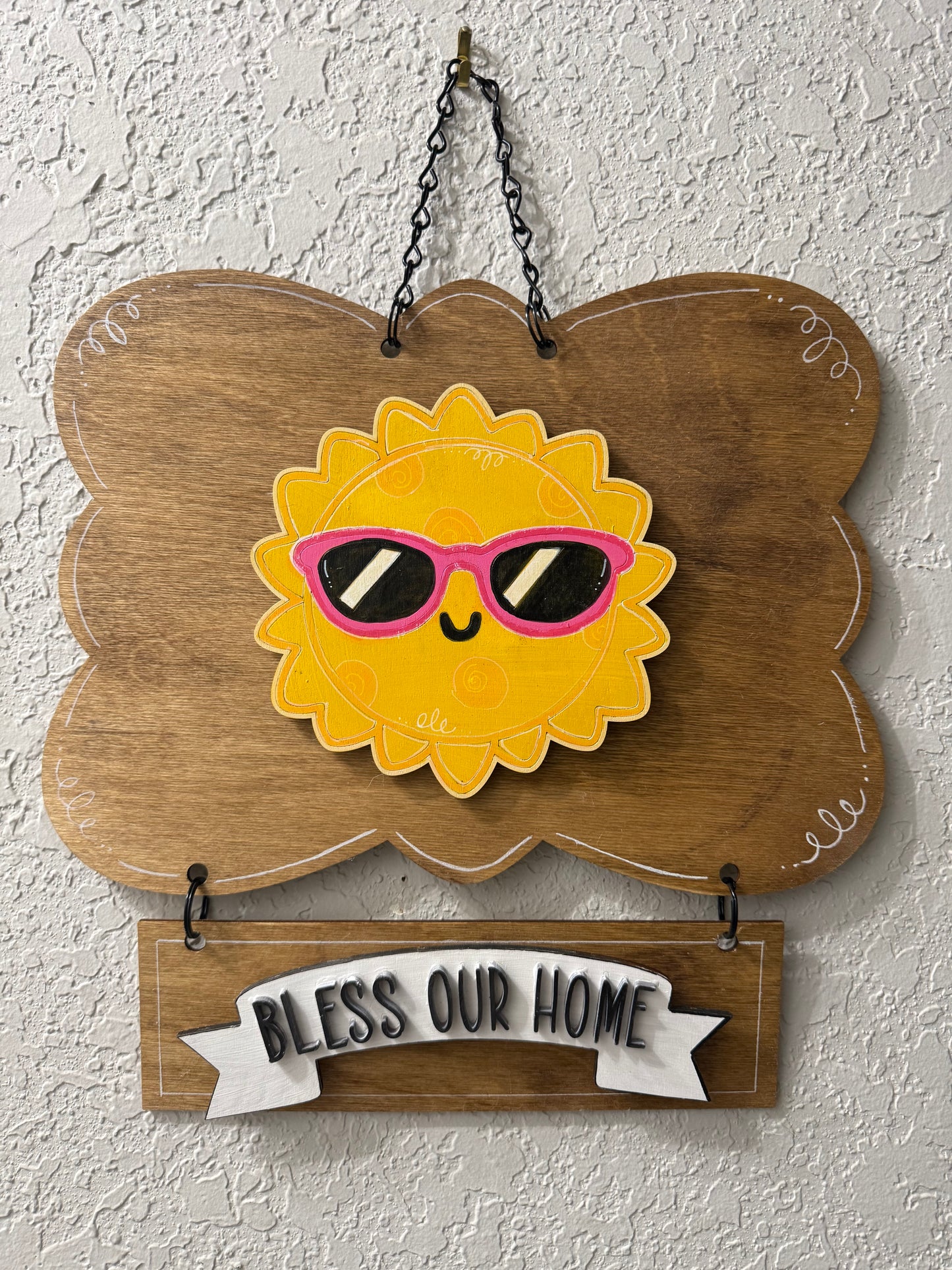 2 piece door hanger