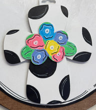 Polka dot cross