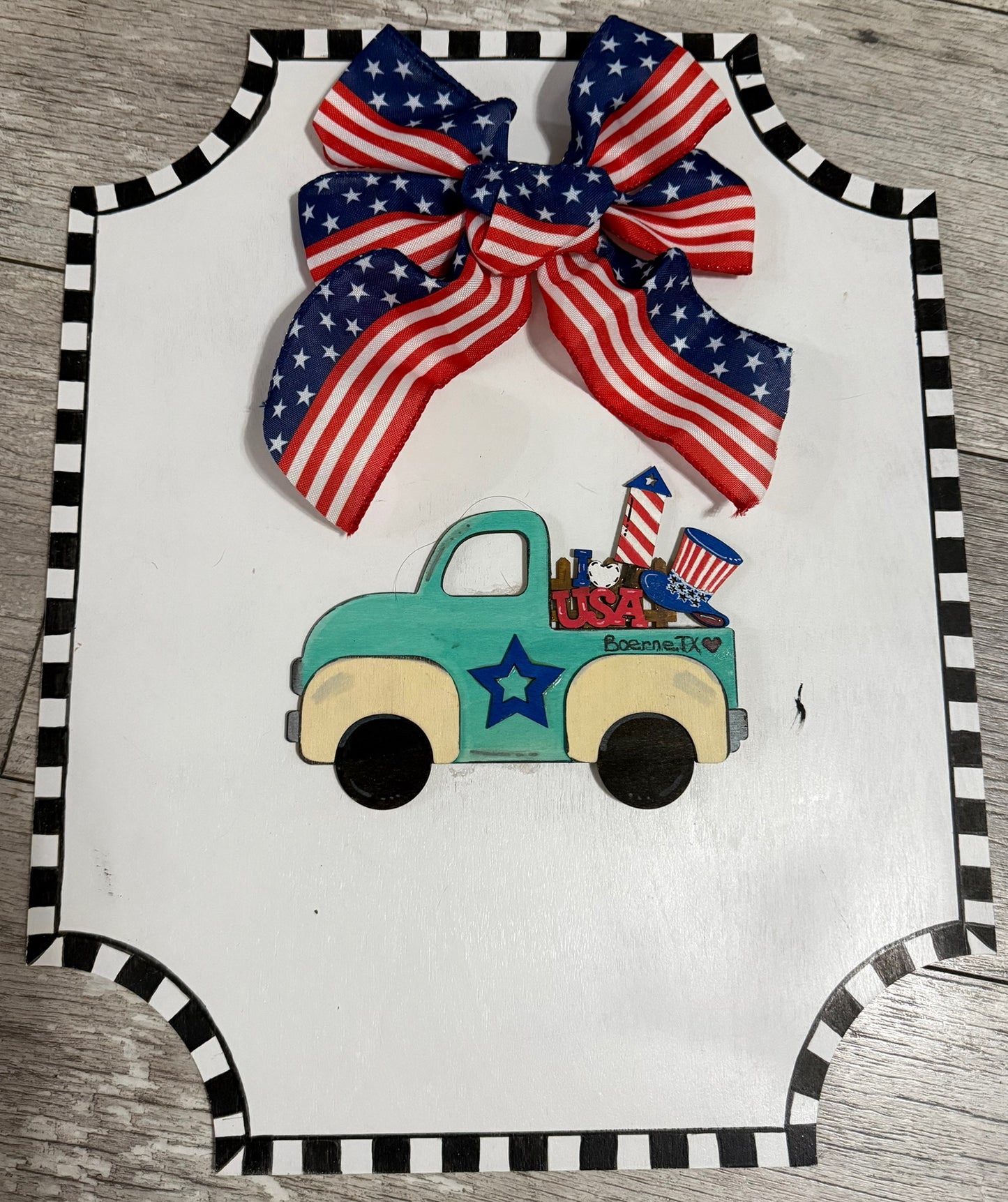 Patriotic bow