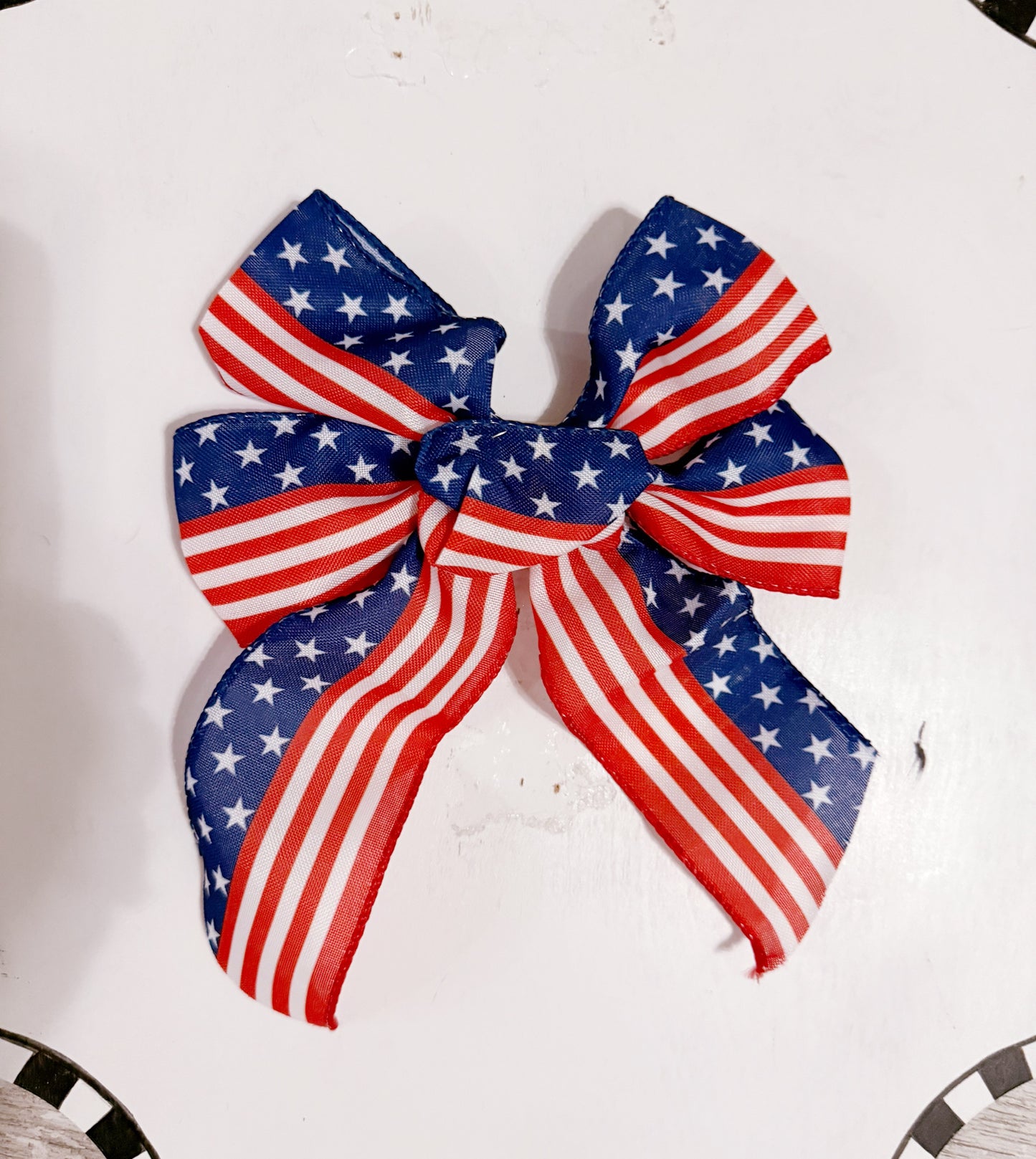 Patriotic bow