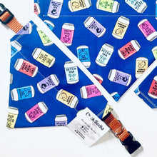 Bandana - Beer Cans in Blue