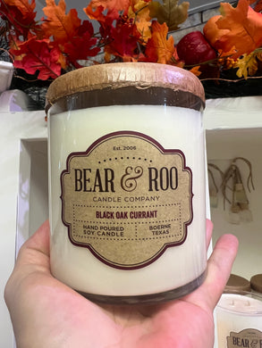 Black Oak Currant Candles & Wax Melts