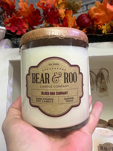 Black Oak Currant Candles & Wax Melts