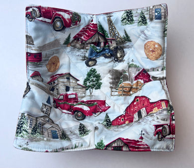 Bowl Cozies - Christmas Scene