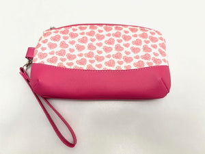 Concha Hearts Wristlet