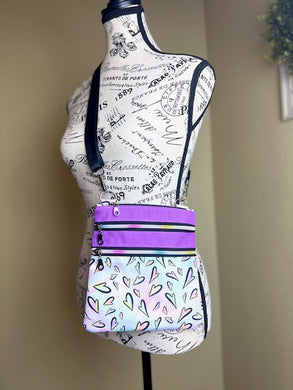 Zippy Crossbody - Hearts