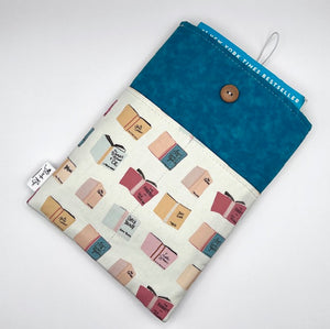 Book Sleeve - Button Closure w/pockets