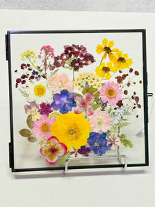 Floral Bouquet Glass Frames