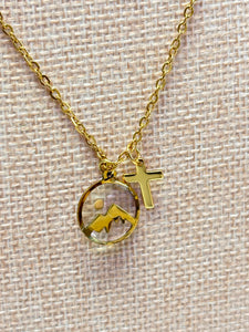 FAITH CAN MOVE MOUNTAINS Collection- Earrings & Necklaces