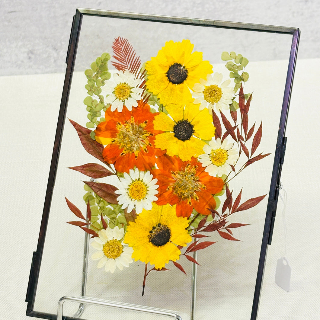 Floral Bouquet Glass Frames