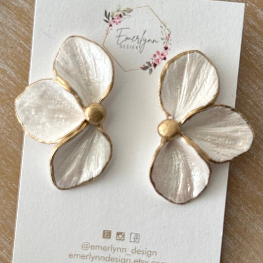 Statment Floral Stud
