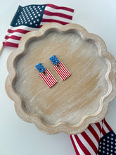 American Flag Earrings