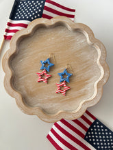 Patriotic Star Earrings