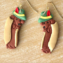 "HotDog" Dachshund Earrings