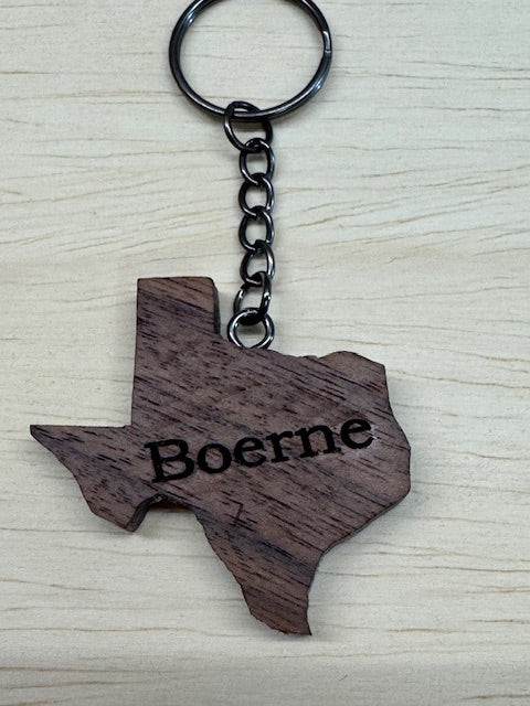 Texas Boerne Keychains