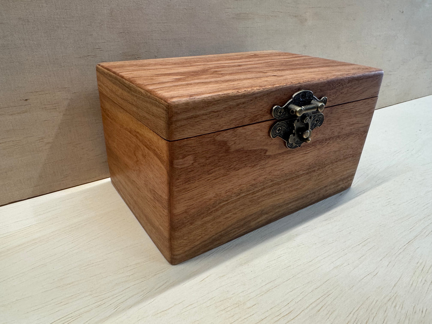 Pecan Keepsake Box