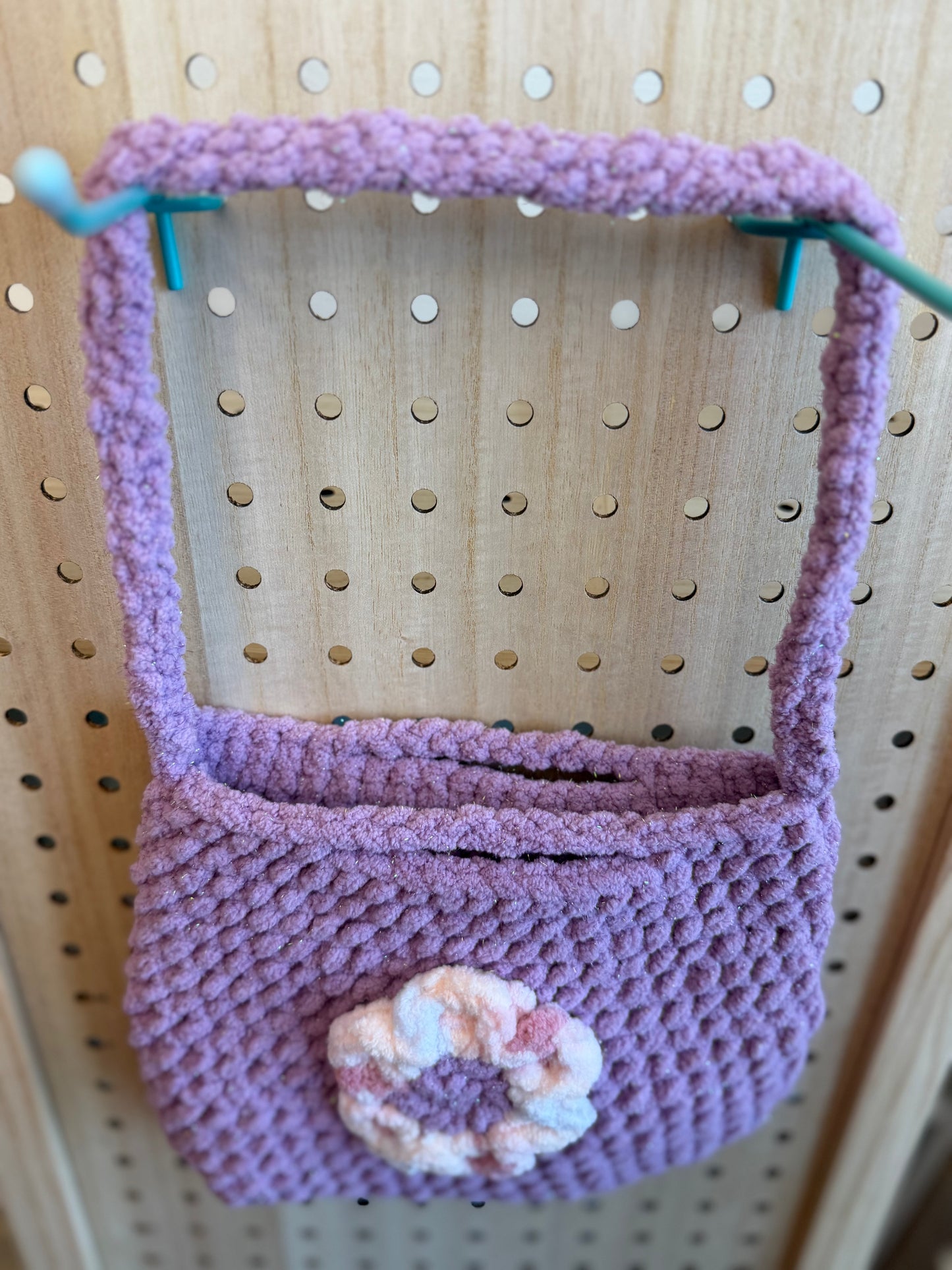 Lavender & Cream Purse