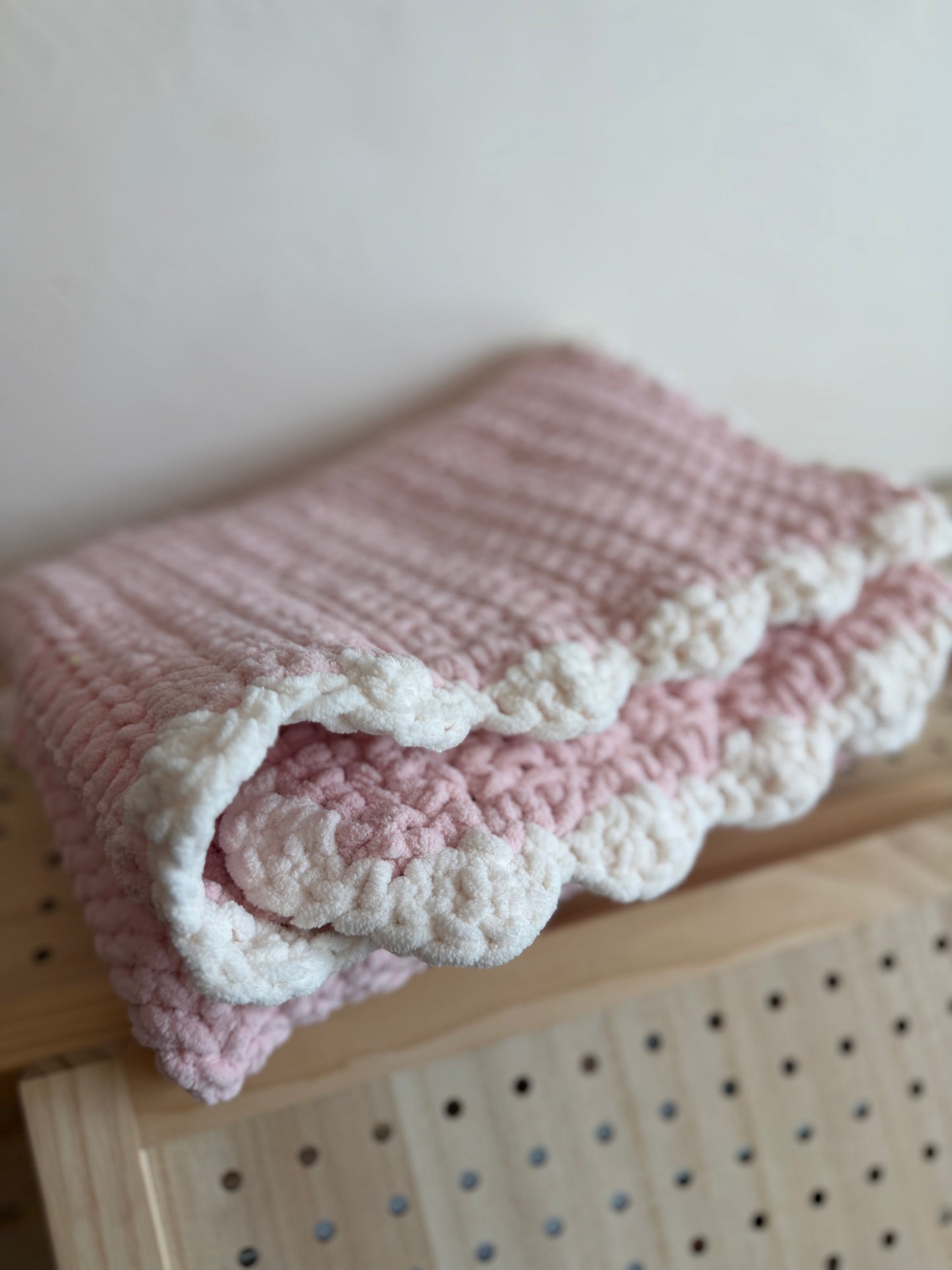 Soft Pink Baby Blanket