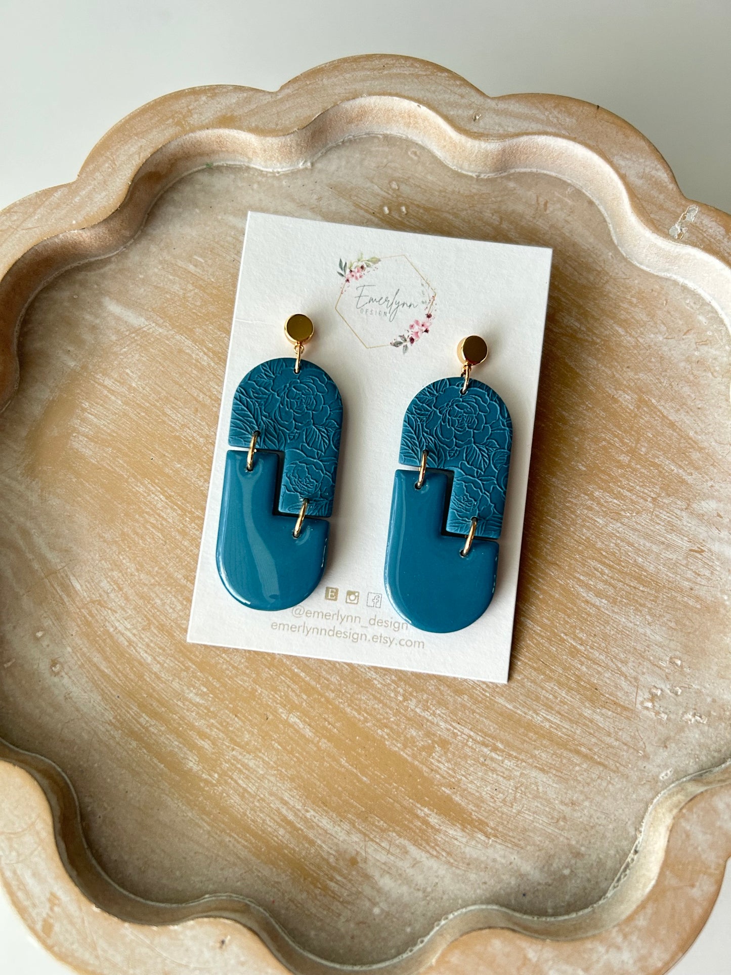 Blue Earrings