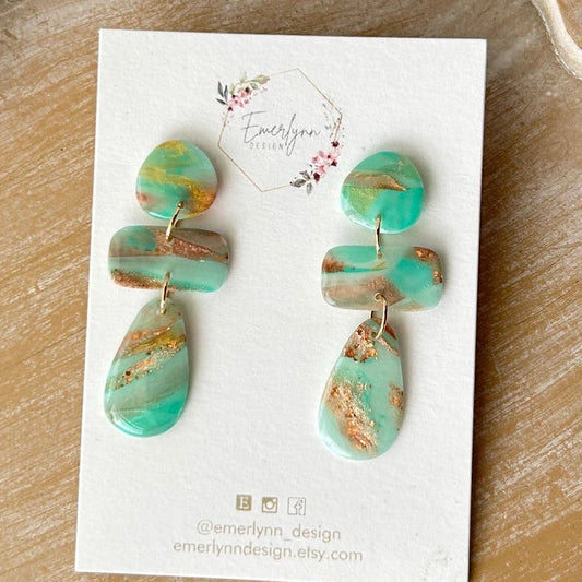 Faux Stone Earrings
