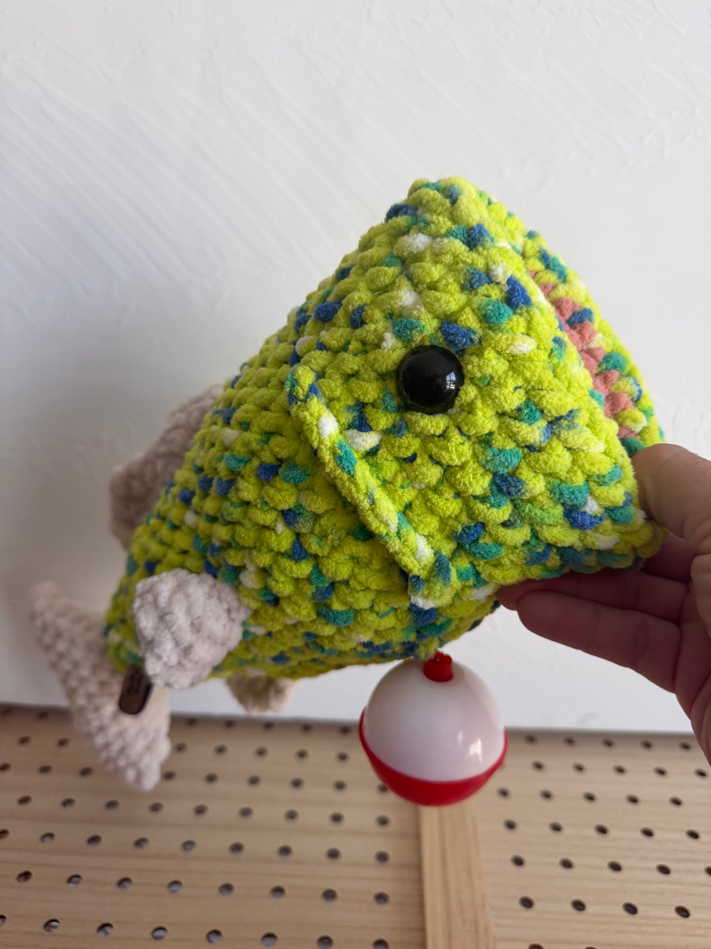 Look, I caught a Bass! Plushie