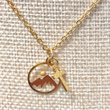 Faith Can Move Mountains Earrings and Necklaces