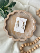 White Petal Earrings