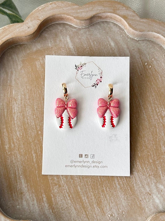 Baseball Earrings
