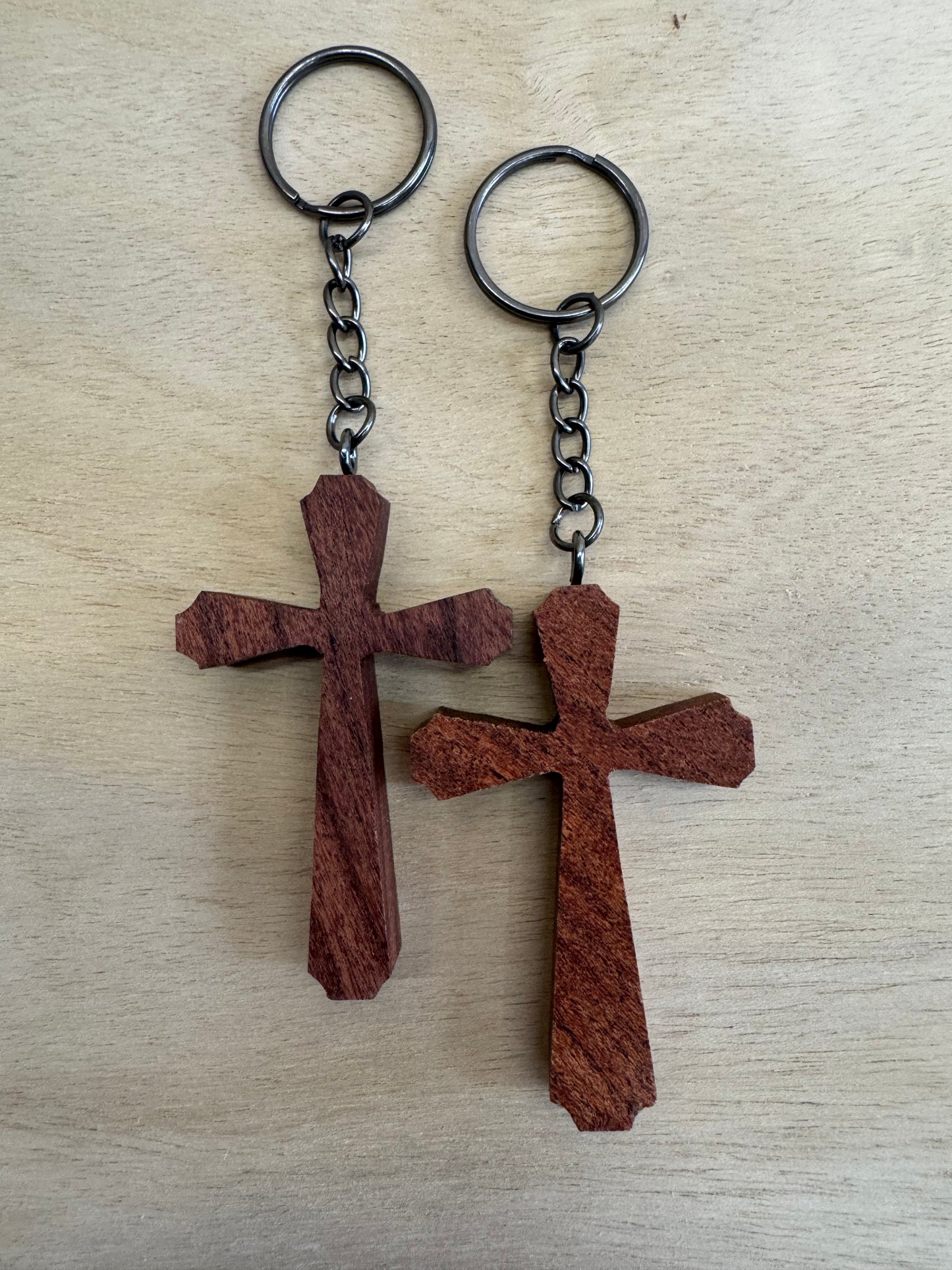Mesquite Cross Keychain