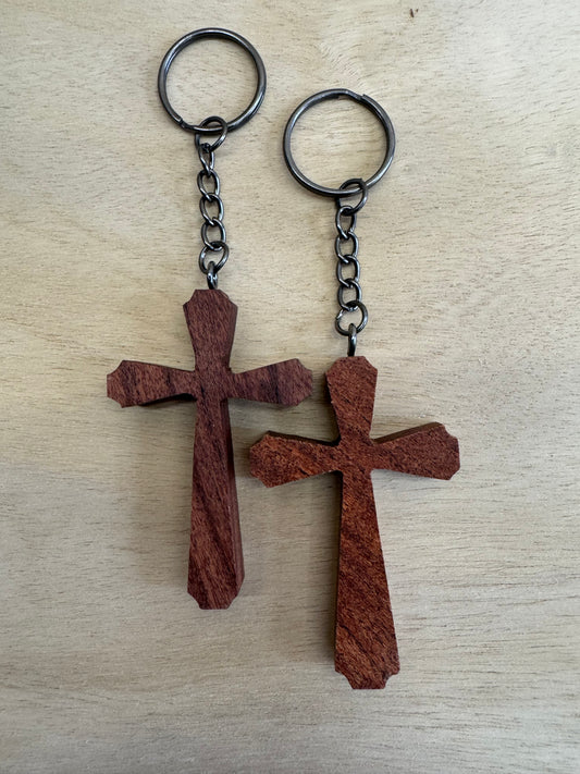 Mesquite Cross Keychain