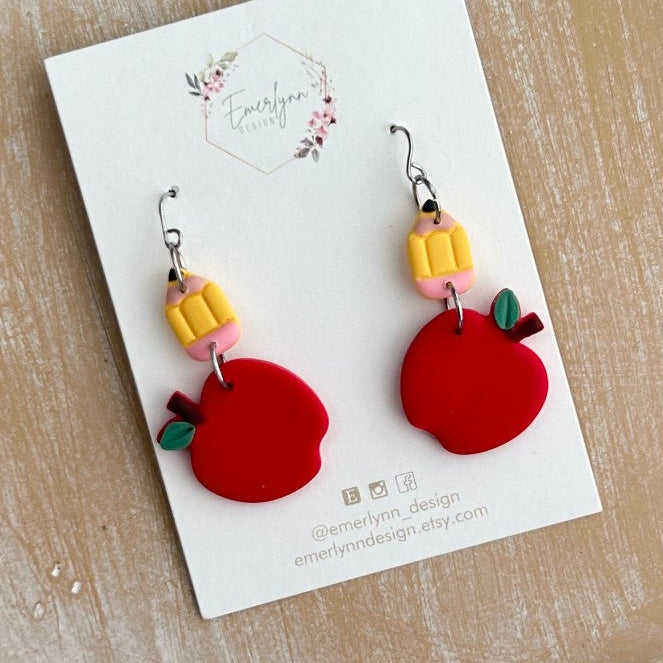 Apple Earrings