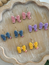 Pencil Bow Earrings
