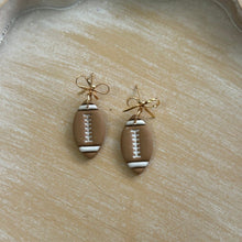 School Spirt Football Earrings