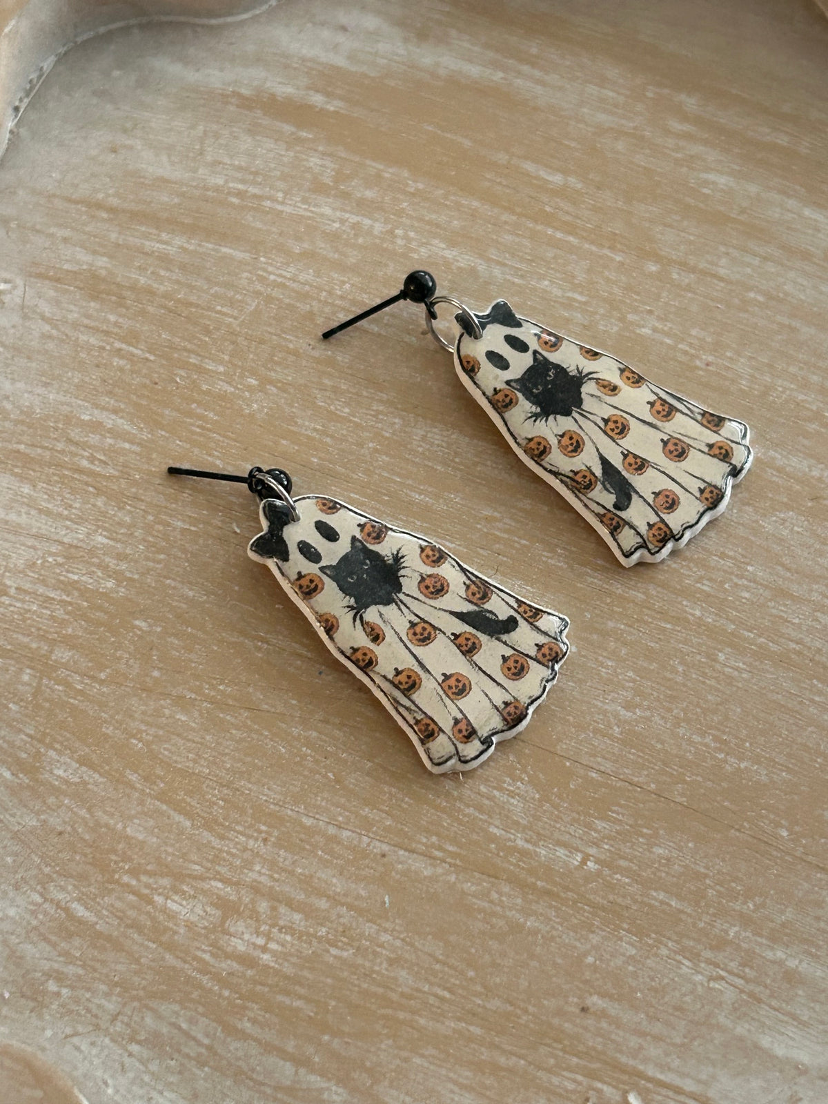 Ghost earrings